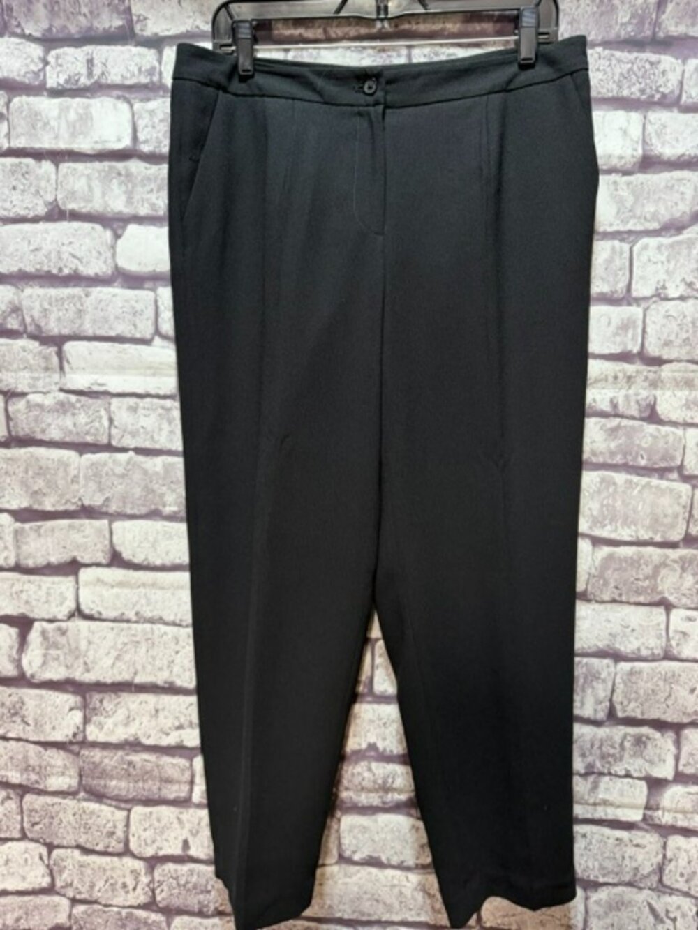 Peter Nygard Black Fully Lined Dress Pants Size 10P